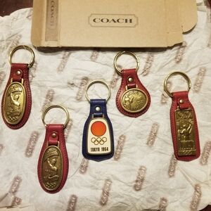 Coach Tokyo Olympic Keychain